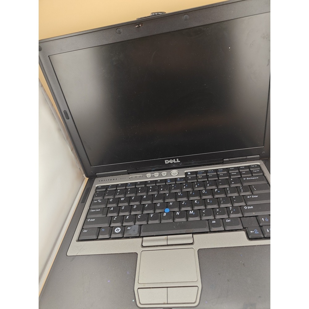 Dell Latitude D620 Laptop 2.0GHz 4GB 320GB WiFi AS IS No Charger Untested Unit